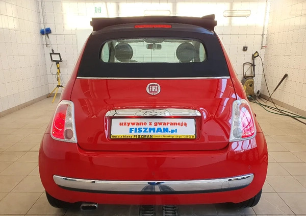 Fiat 500 cena 29999 przebieg: 117000, rok produkcji 2014 z Kamieńsk małe 742
